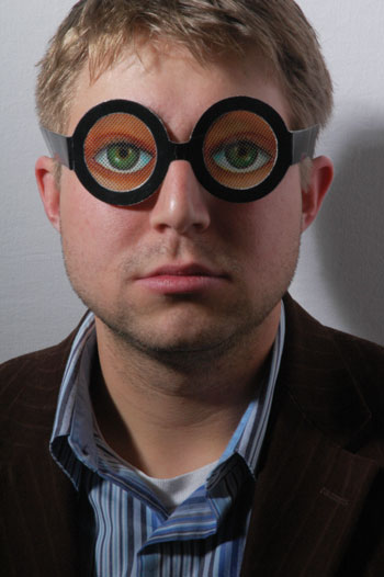 Dave Klapatch - Portrait with Funny Glasses